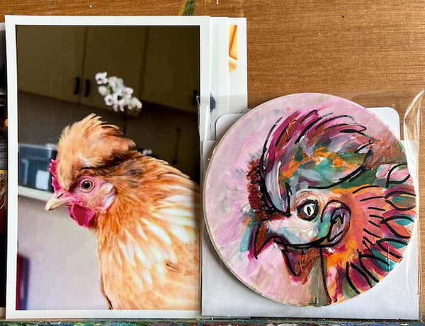 Custom Pet Portrait Coaster