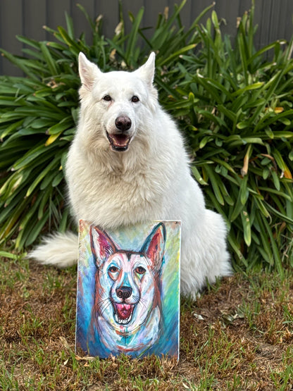 12x16" Custom Pet Portrait