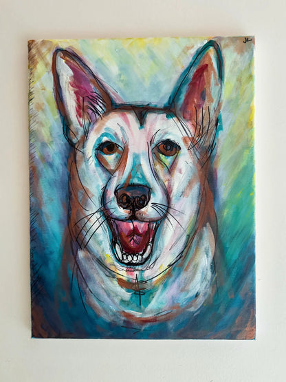 12x16" Custom Pet Portrait
