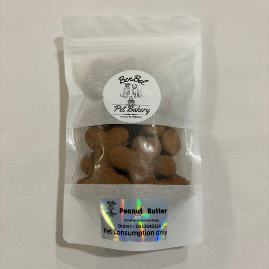 Peanut Butter Dog Cookies