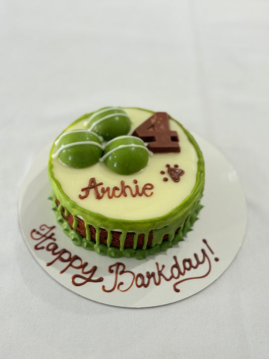 Dog Ball Birthday Cake