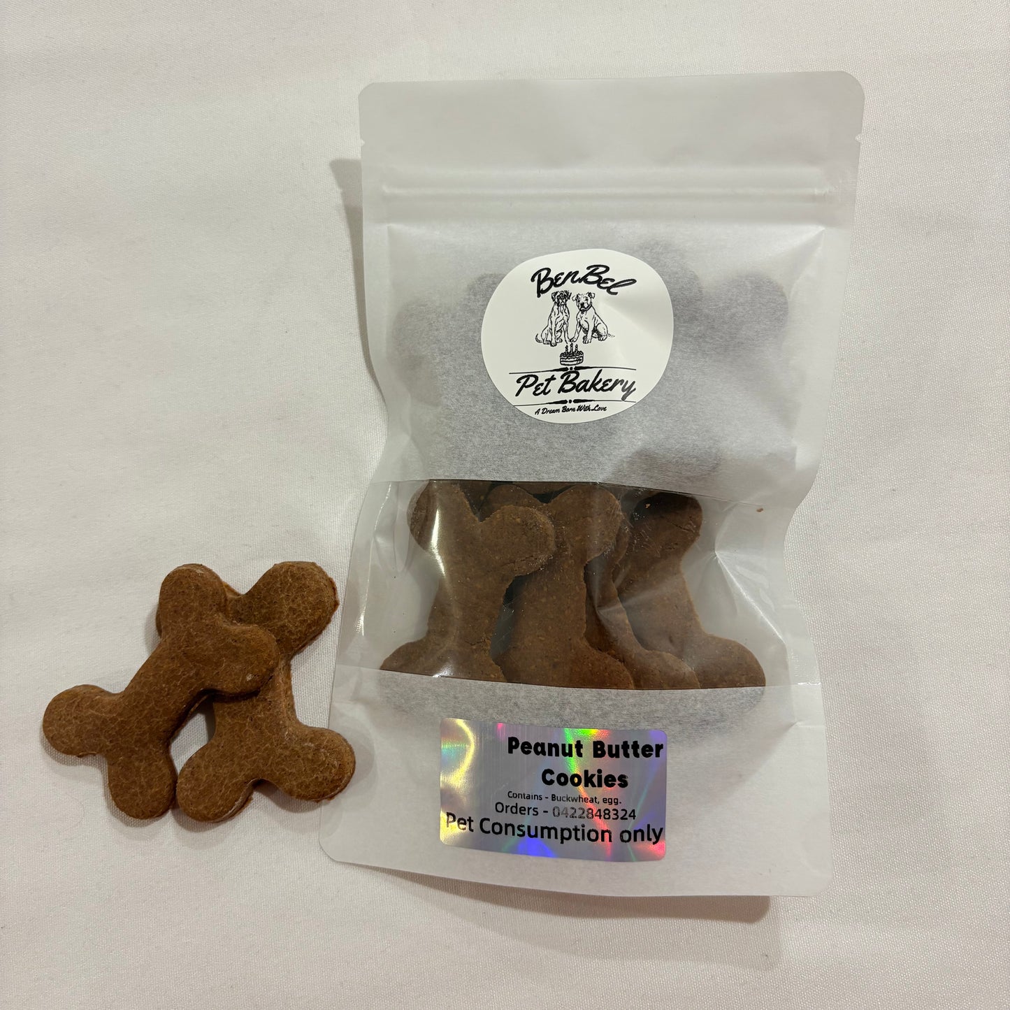 Peanut Butter Gluten Free Dog Cookies